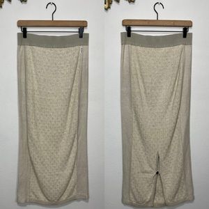 Blue Willi’s Linen Blend Maxi Skirt
